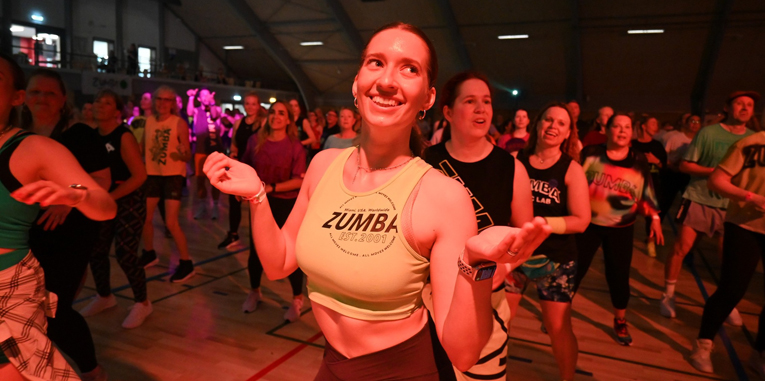 zumba fest -2 Emilja fra Letland danser